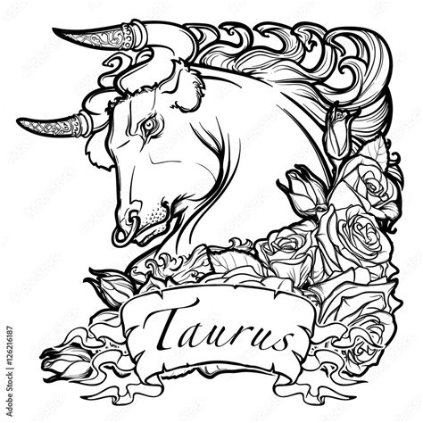 taurus art|taurus drawings easy.